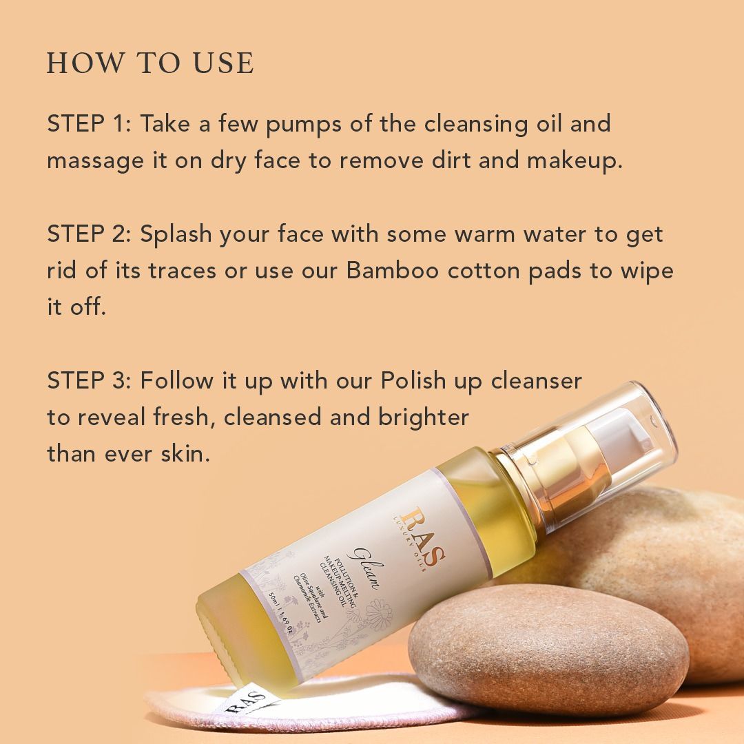 Gleam - Pollution And Makeup Melting Cleansing Oil