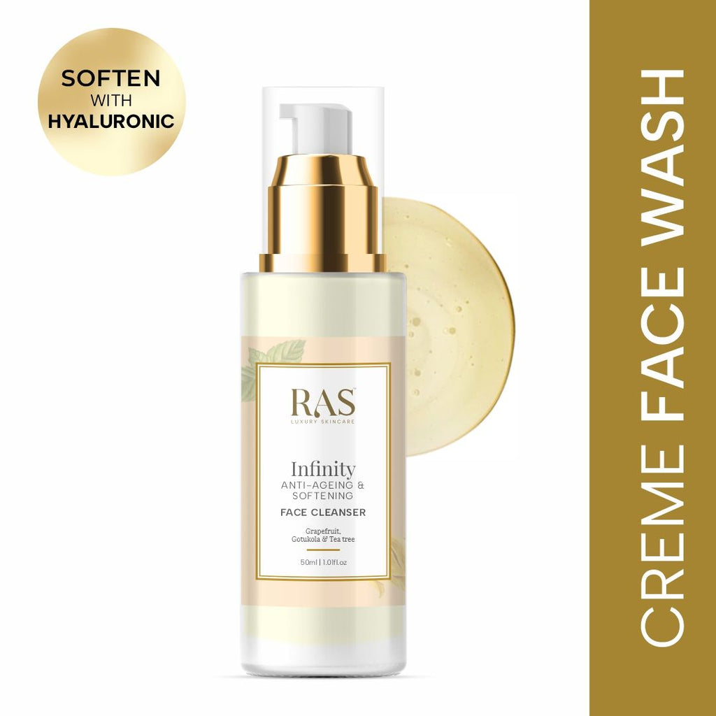 Infinity Anti Ageing Creme Face Wash Cleanser - 50ml