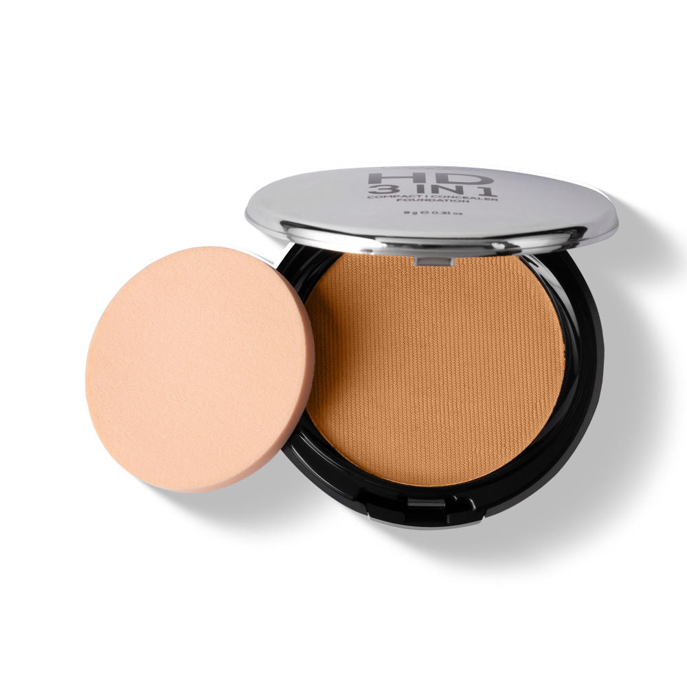 Pro HD 3-IN-1 Compact Works as Concealer, Foundation & Powder With SPF 20