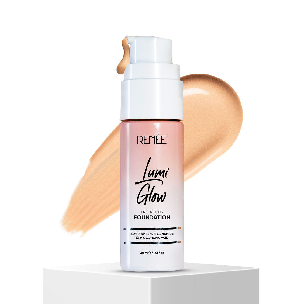Lumi Glow Highlighting Liquid Foundation - 02 Glazed Bronze