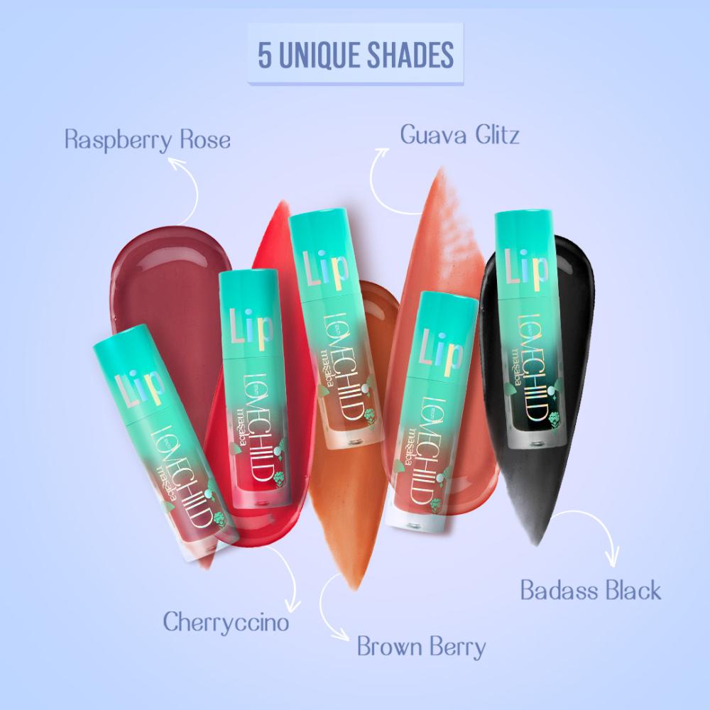 Lip Gloss Oil, Tinted Lip Gelato Enriched with Jojoba Oil & Shea Butter