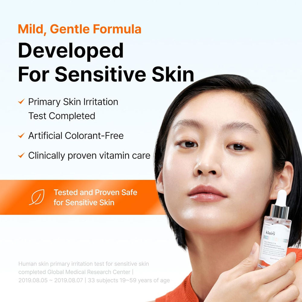 Freshly Juiced Vitamin Drop - 5% Pure Vitamin C Serum Fades Dark Spots & Hyperpigmentation