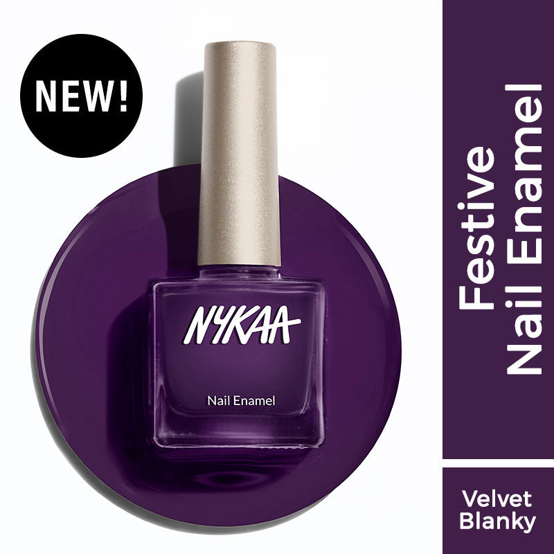 Nykaa Creme Nail Enamel - Velvet Blanky 452