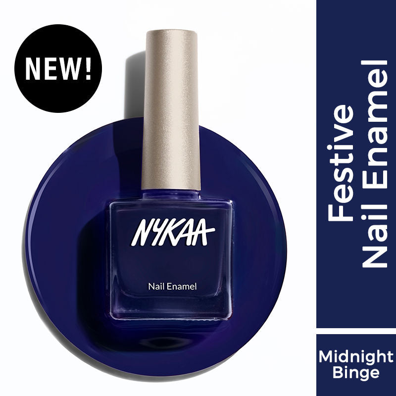 Nykaa Creme Nail Enamel - Midnight Binge 453
