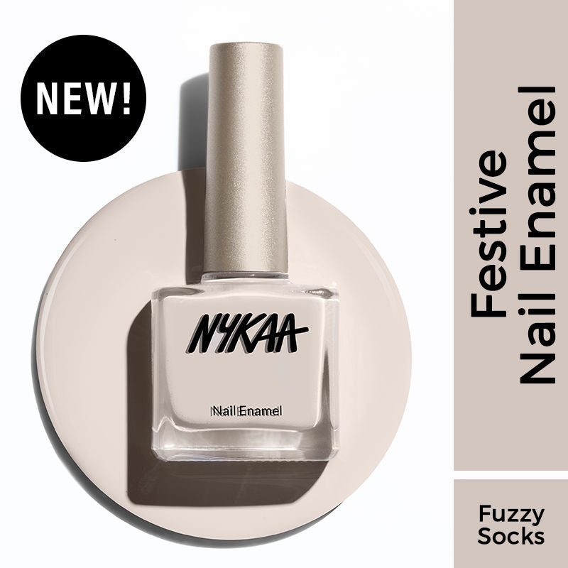 Nykaa Creme Nail Enamel - Fuzzy Socks 457