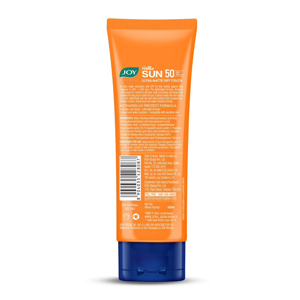 Revivify Hello Sun Ultra Matte Dry Touch SPF 50 PA++++