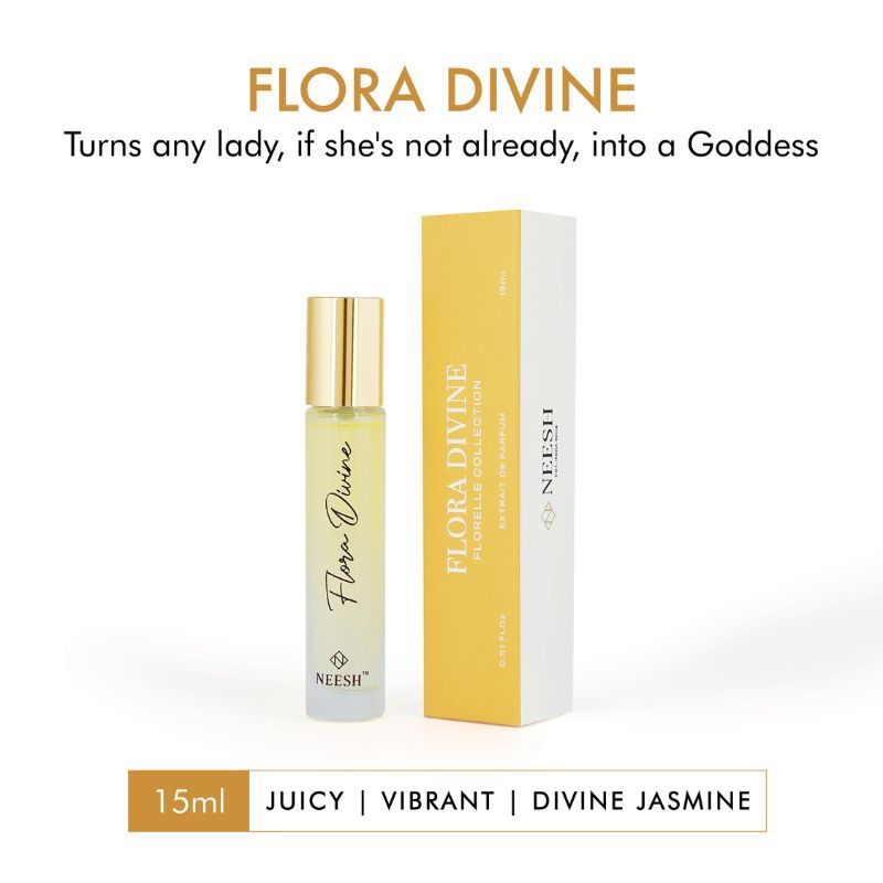 Flora Divine Extrait De Parfum – Fresh Floral Perfume for Women