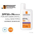 Anthelios UVMUNE400 Anti-Dark Spot Fluid SPF50+ Sunscreen with Melasyl for pigmented skin