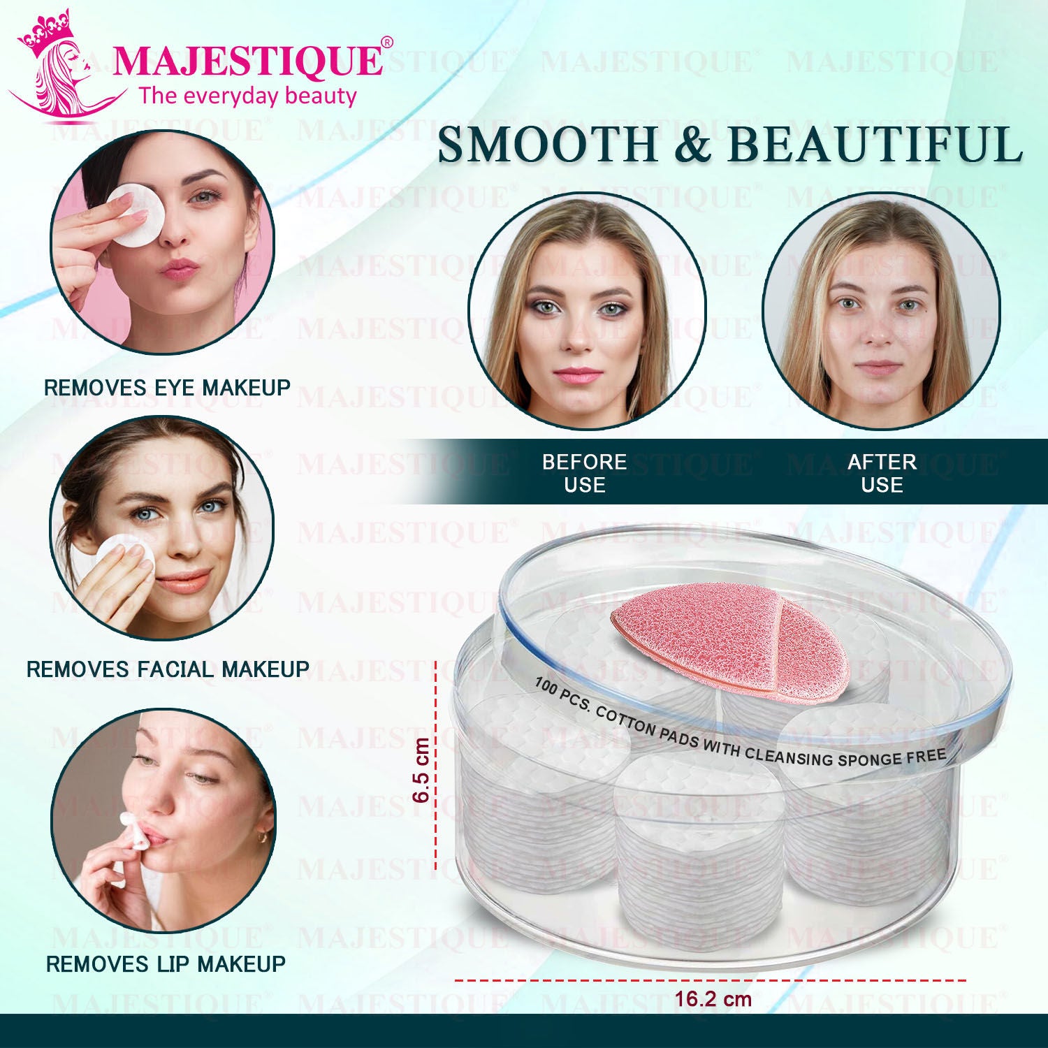 Premium Make-Up Removal Round Cotton Pads