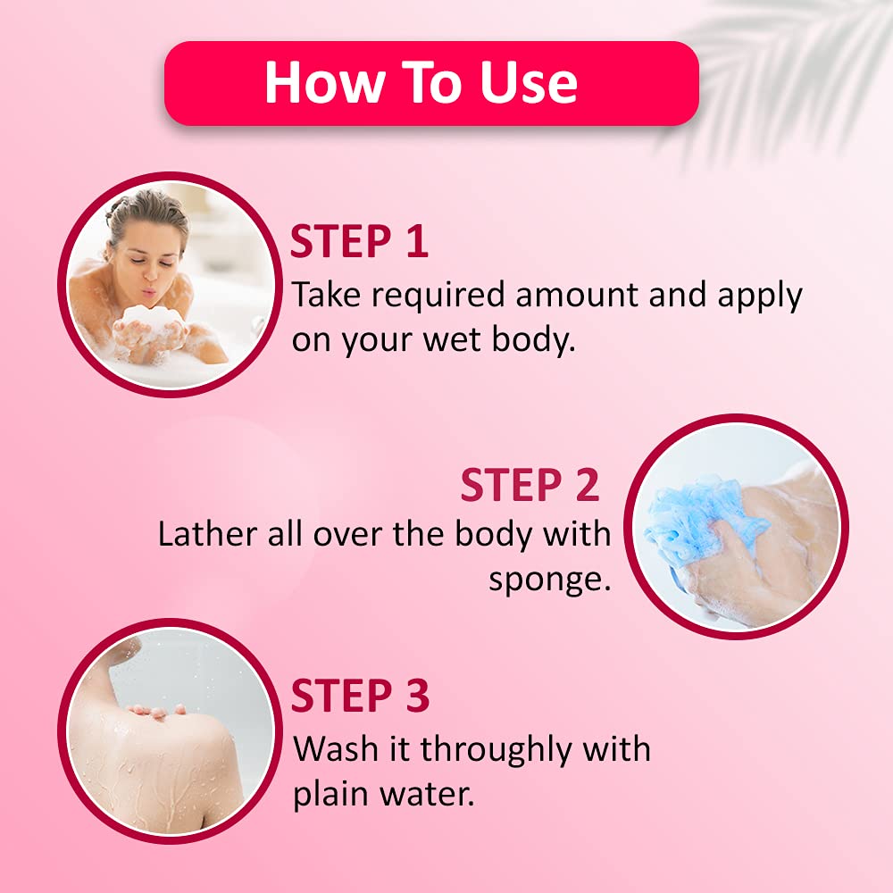 Berry Blossom Body Wash - Skin Friendly Ph, Gentle Cleansing, Soft Nourshing Body Wash
