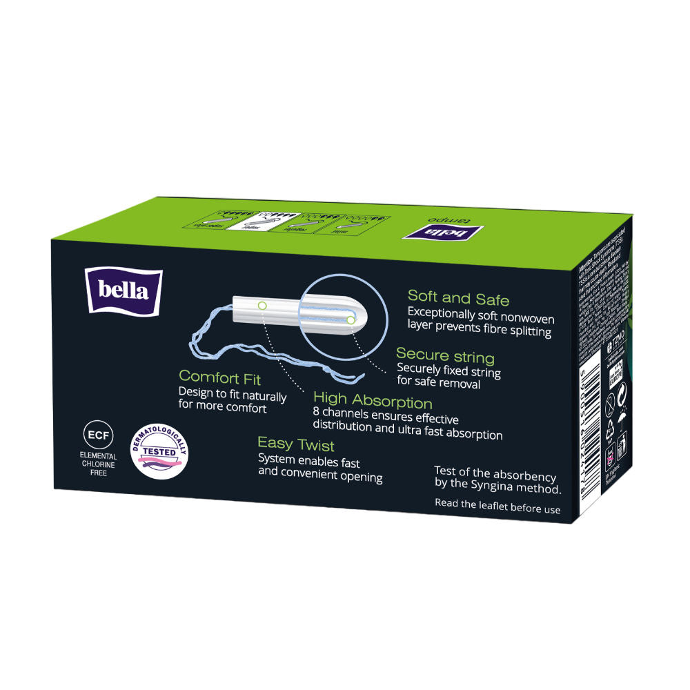 Tampon Super for Women, High Absorption, Very Heavy Flow, Comfort Fit, Leakproof
