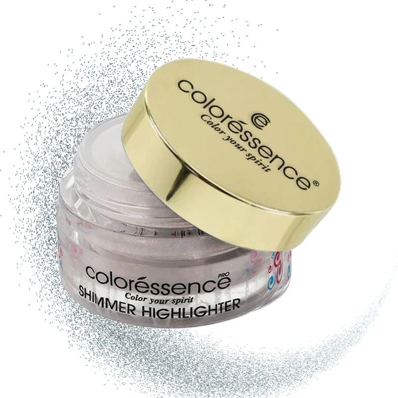 GlowDust Shimmer Highlighter - Silver SS-1