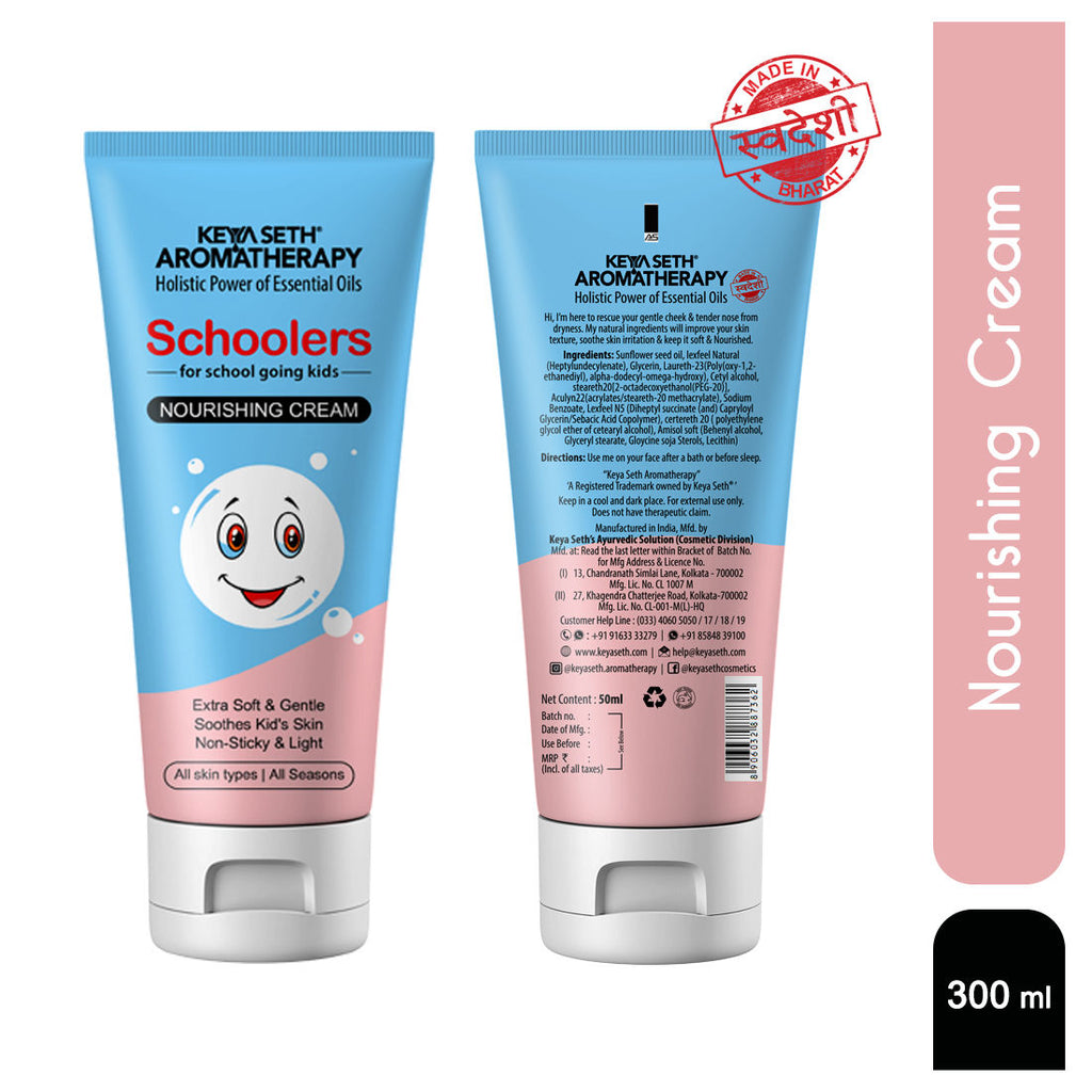 Keya Seth Aromatherapy, Schoolers Nourishing Cream Gentle & Safe, Intensive Moisturizing & Nourishing