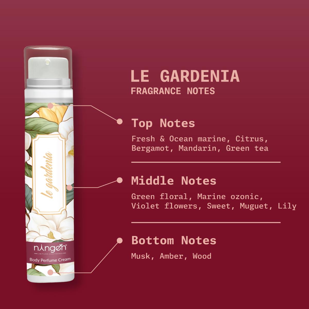 Le Gardenia Body Perfume Cream