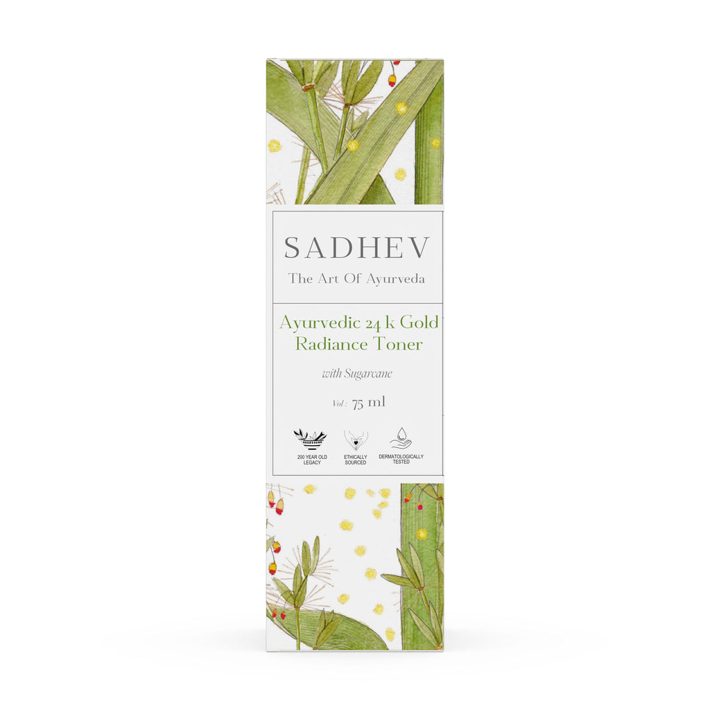 Ayurveda Ayurvedic Radiance Toner with Swarna Bhasma & Sugarcane