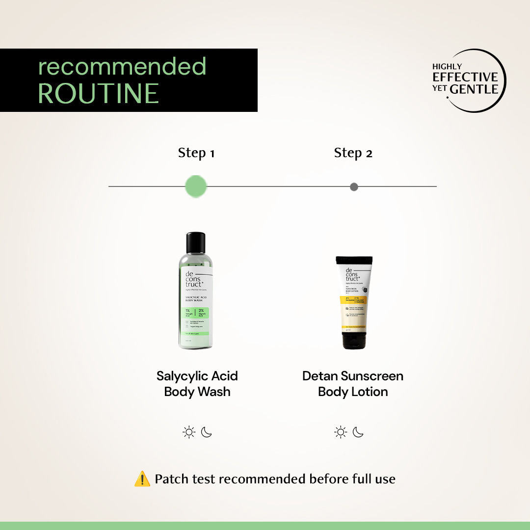 Salicylic Acid Body Wash, Clears Body Acne & Smooths Skin