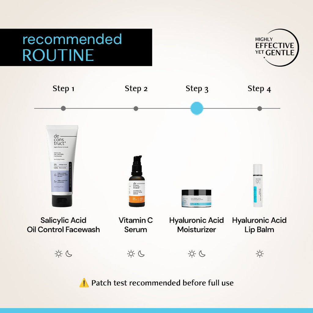 Hyaluronic Acid & Squalane Moisturizer, Locks Hydration & Firms Skin