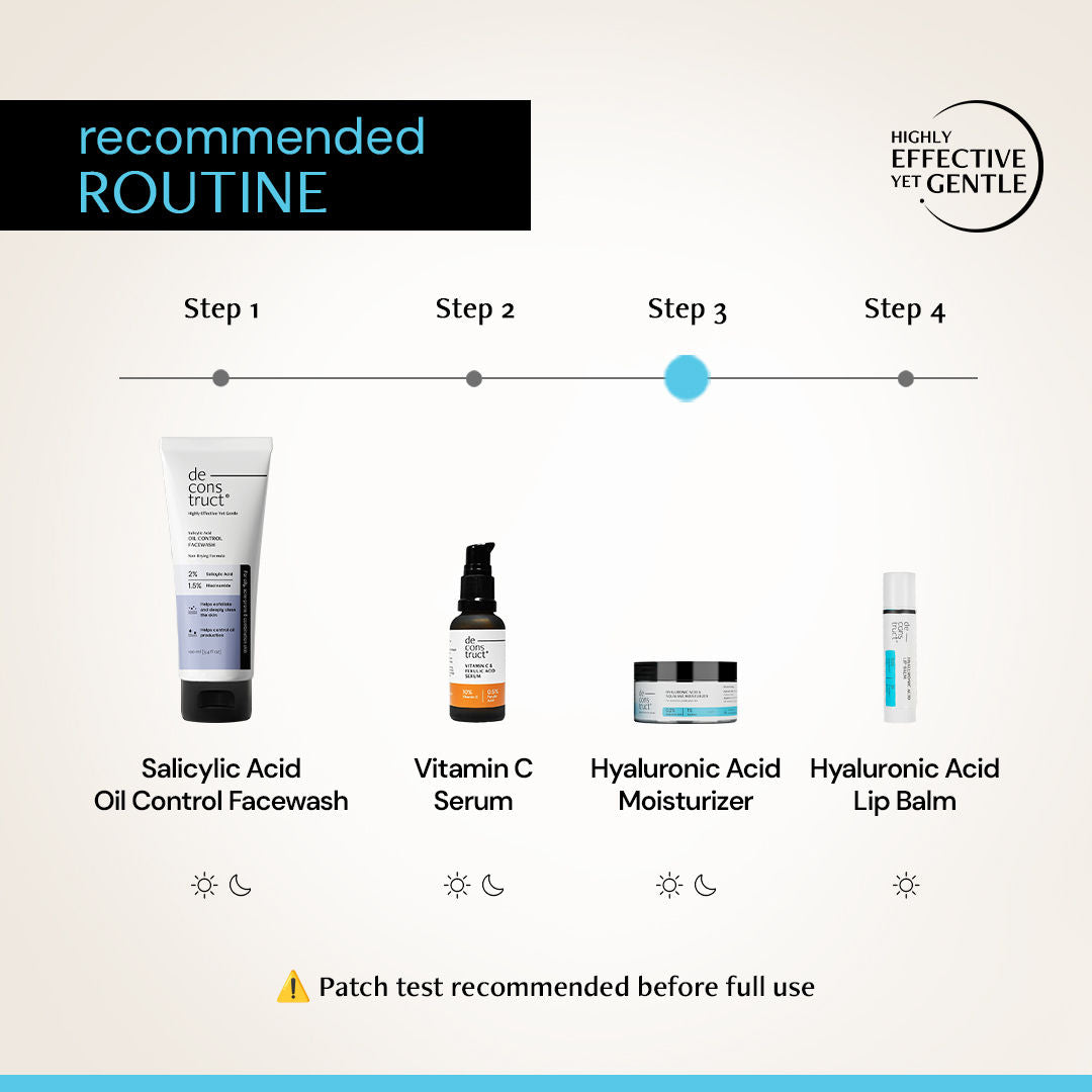 Hyaluronic Acid & Squalane Moisturizer, Locks Hydration & Firms Skin