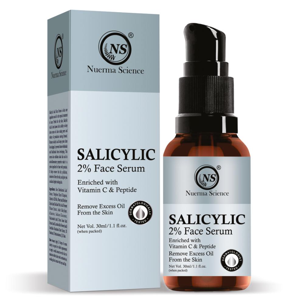 2% Salicylic Acid Face Serum for Unclog Pores & Control Excess Sebum