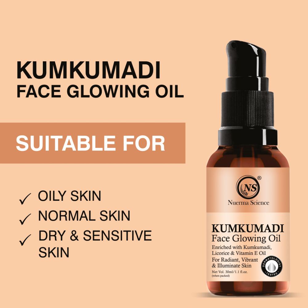 Kumkumadi Skin Admirable Face Glowing Oil For Radiant & illuminating Skin