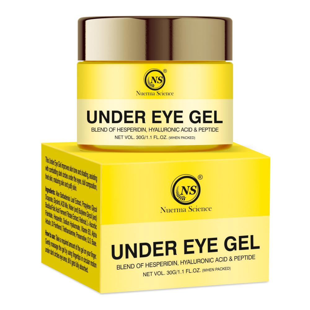 Under Eye Gel enriched Hyaluronic Acid for Removing Dark Circles and Puffy Eyes