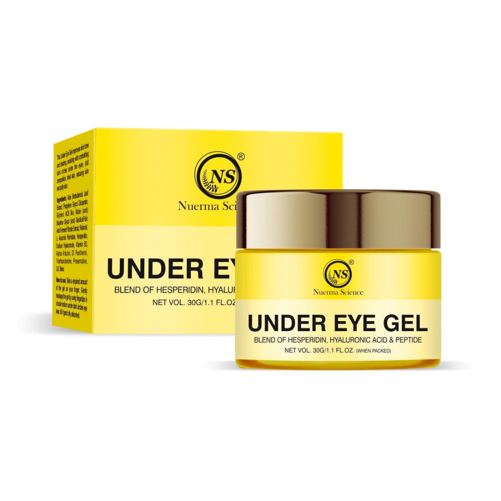 Under Eye Gel enriched Hyaluronic Acid for Removing Dark Circles and Puffy Eyes