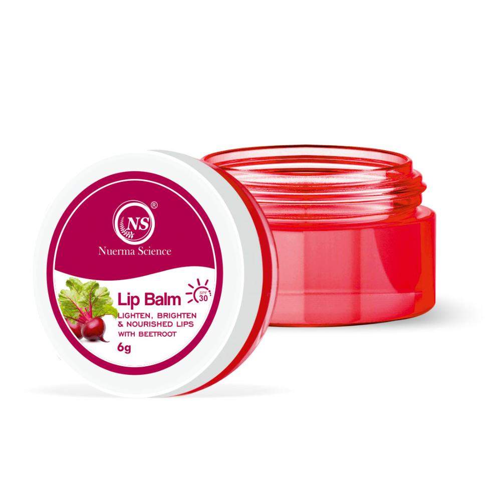 Beetroot Lip Gloss Balm with SPF 30 - Repair Dry, Chapped & Damaged Lips