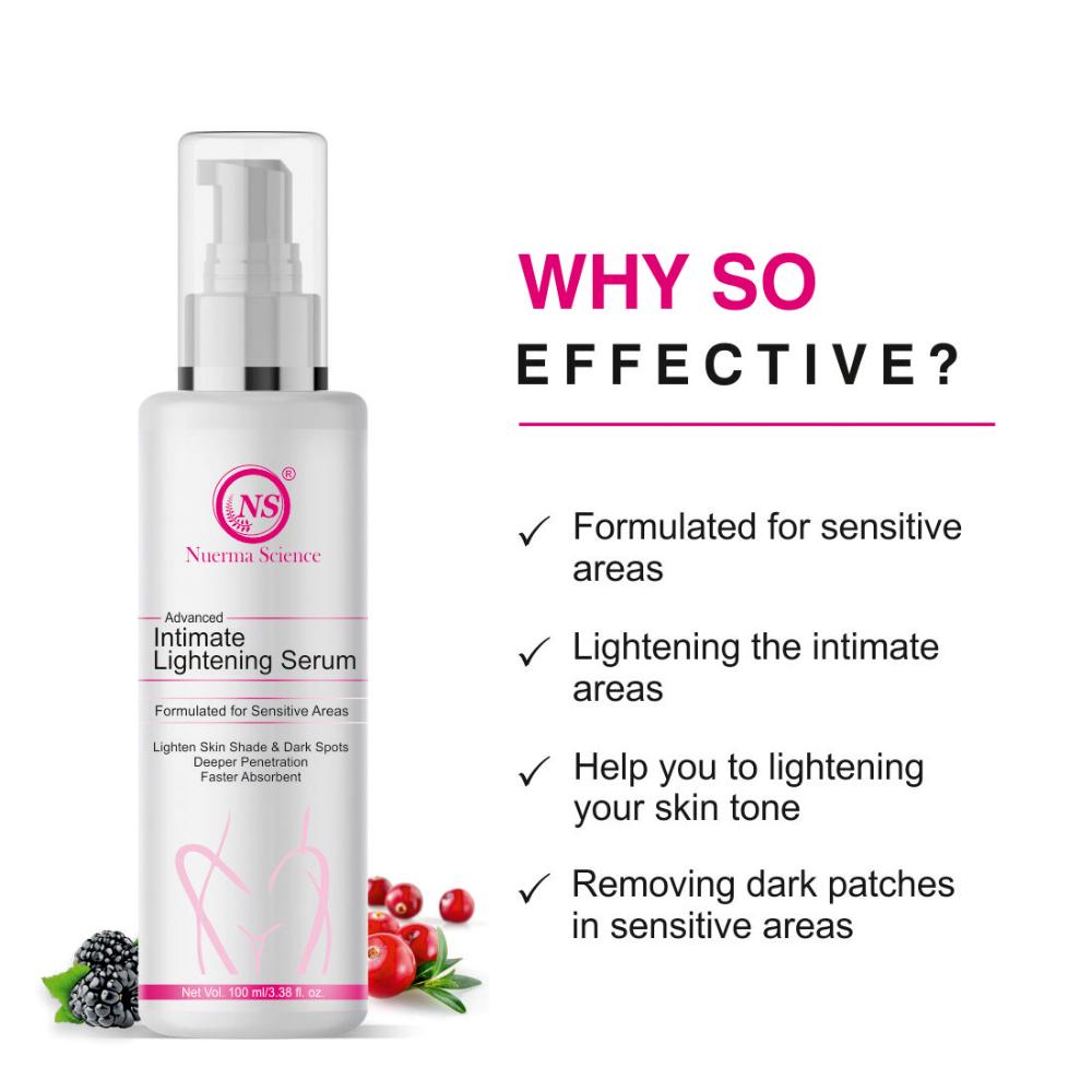 Intimate Area Lightening Serum for Men & Women with Alpha Arbutin & Licorice