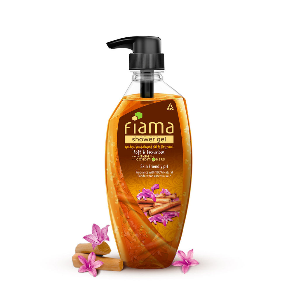 Golden Sandalwood Oil And Patchouli Shower Gel