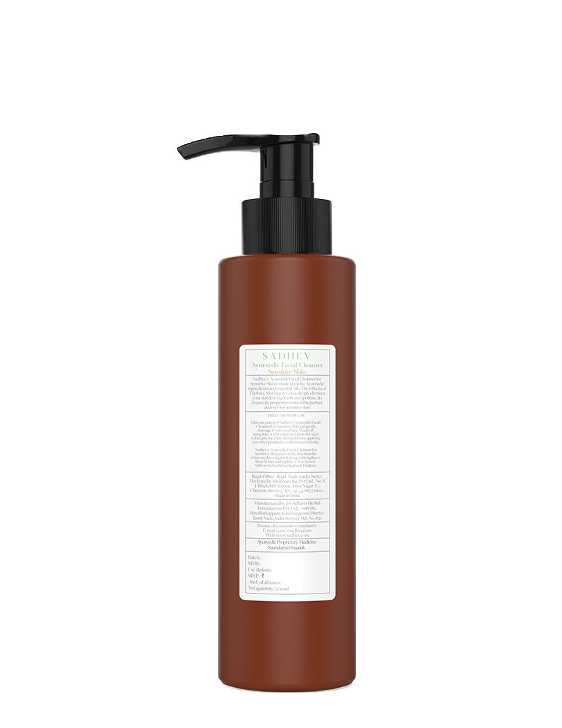 Ayurvedic Facial Cleanser Sensitive Skin