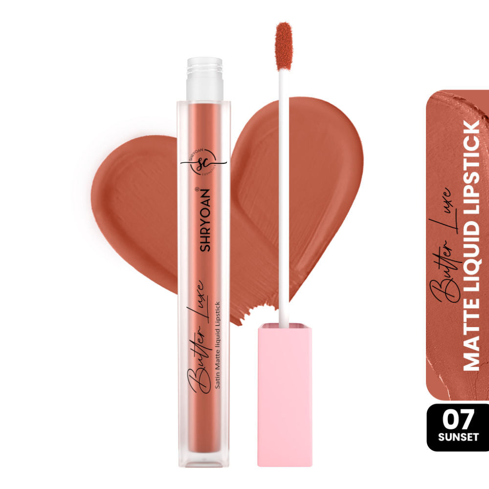 Butter Luxe Satin Matte Liquid Lipstick - Sunset 07