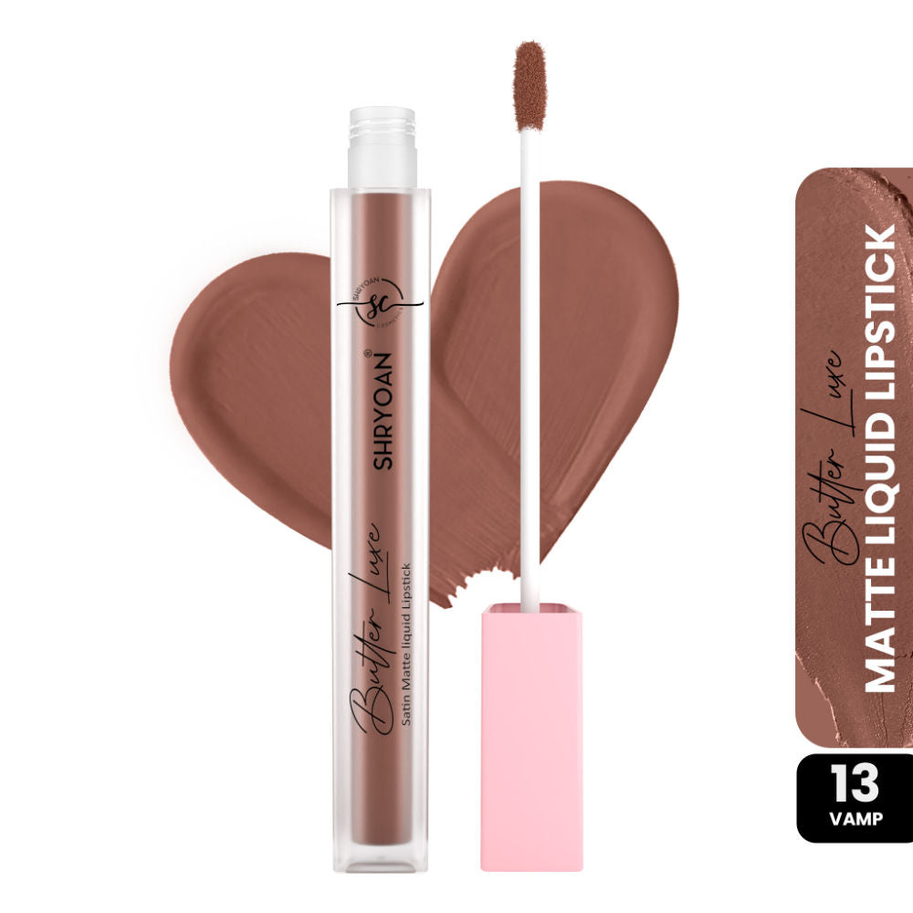 Butter Luxe Satin Matte Liquid Lipstick - Vamp 13