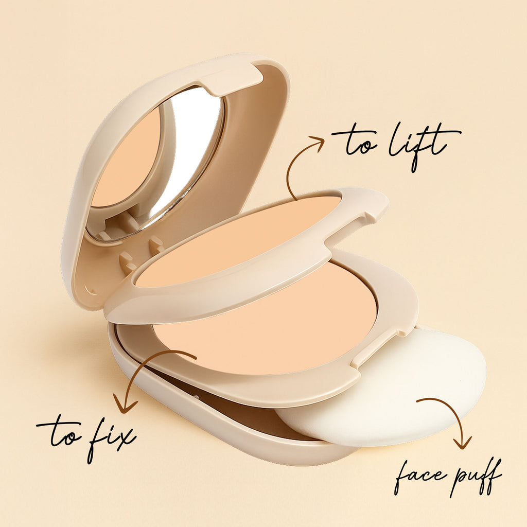 Mila Beaute Glow & Matte 2-in-1 Compact With SPF 15