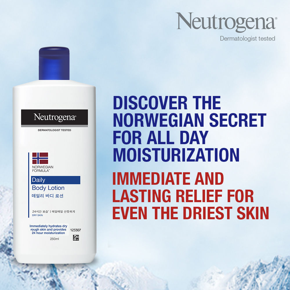 Norwegian Formula Daily Moisturizing Body Lotion for Dry Skin