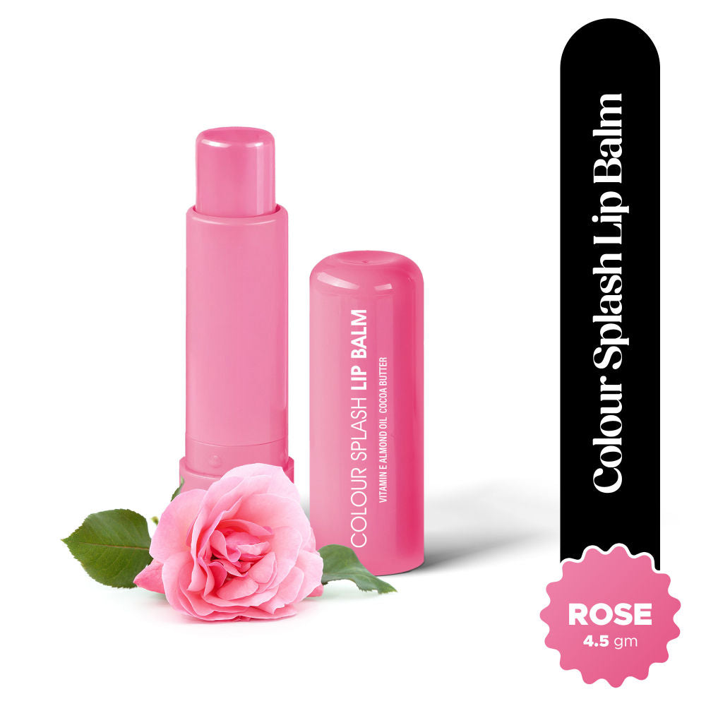 Colour Splash Lip Balm With SPF 15 - Rose 01