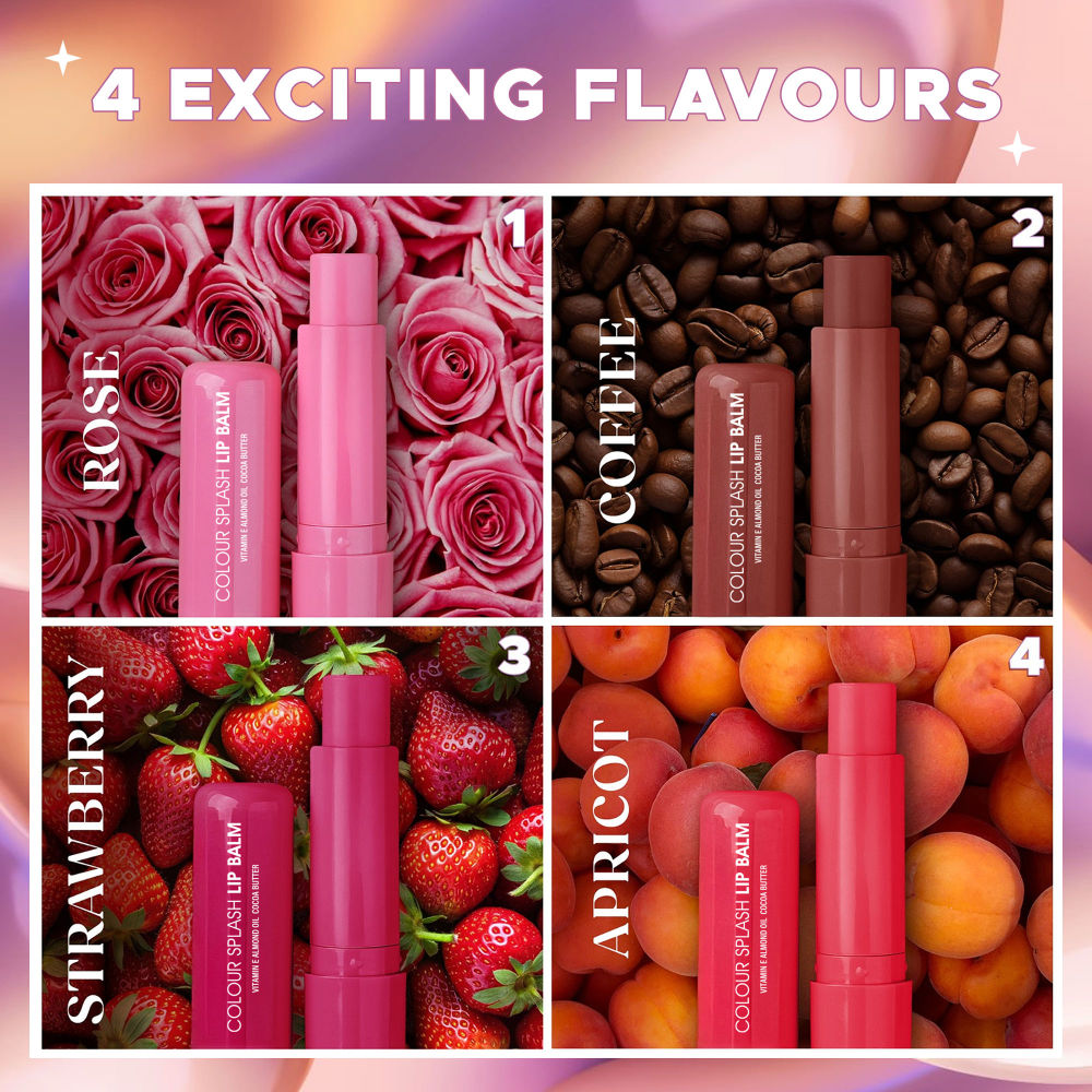 Colour Splash Lip Balm With SPF 15