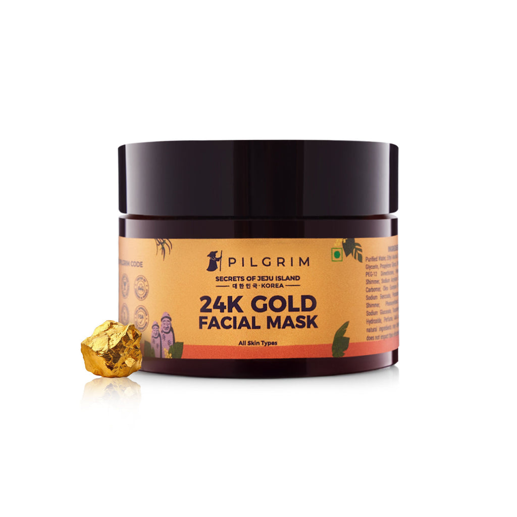 24K Gold Facial Mask for Glowing & Radiant Skin Depigmentation
