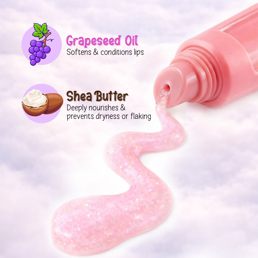 Princess By RENEE Cloudshine Glitter Lip Gloss