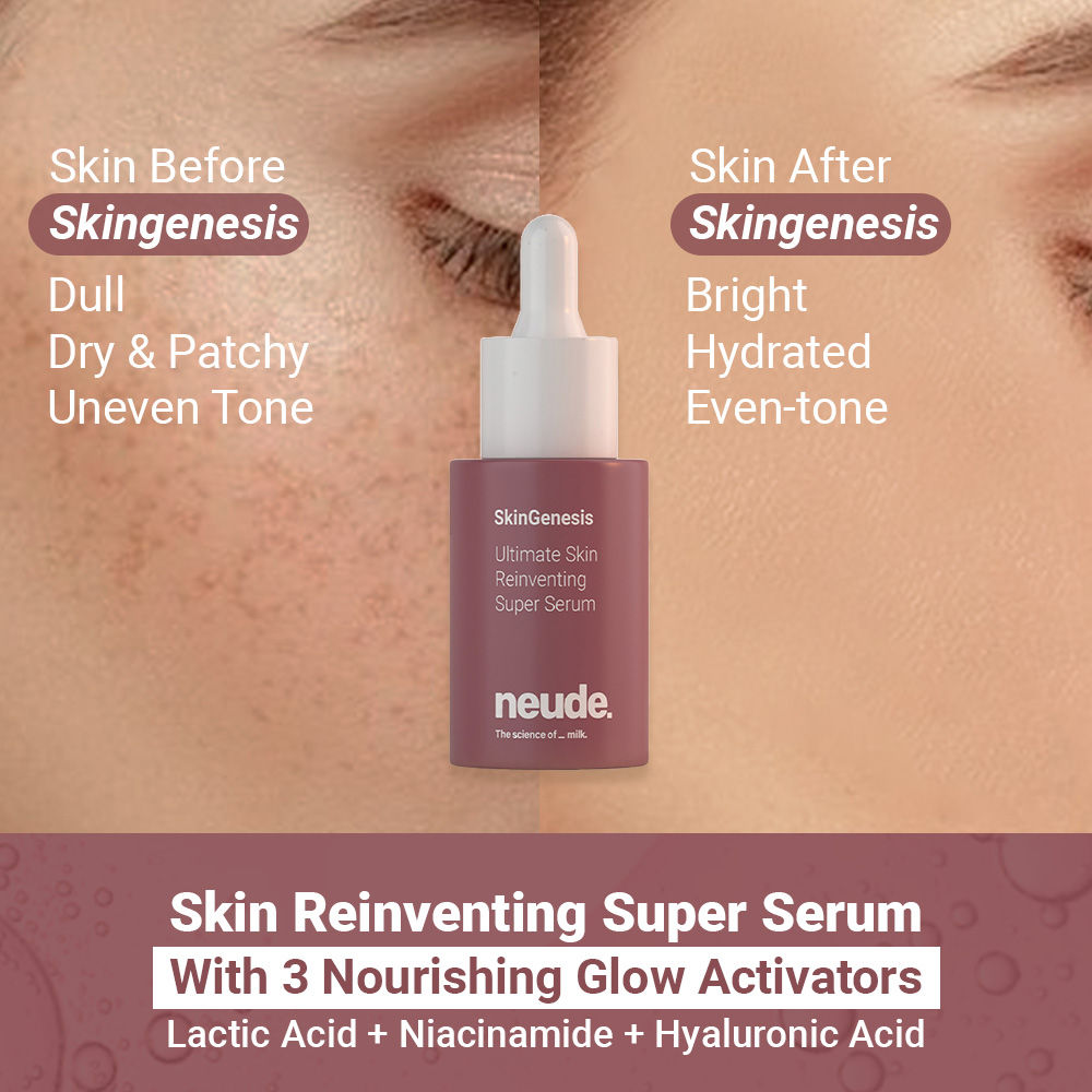 All-in-One Face Serum - SkinGenesis - Niacinamide, Lactic Acid, Hyaluronic Acid