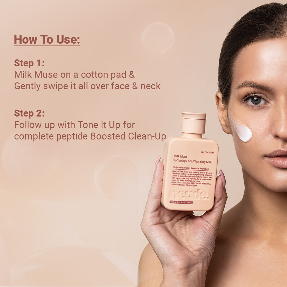 Peptide Face Cleansing Milk - Milk Muse