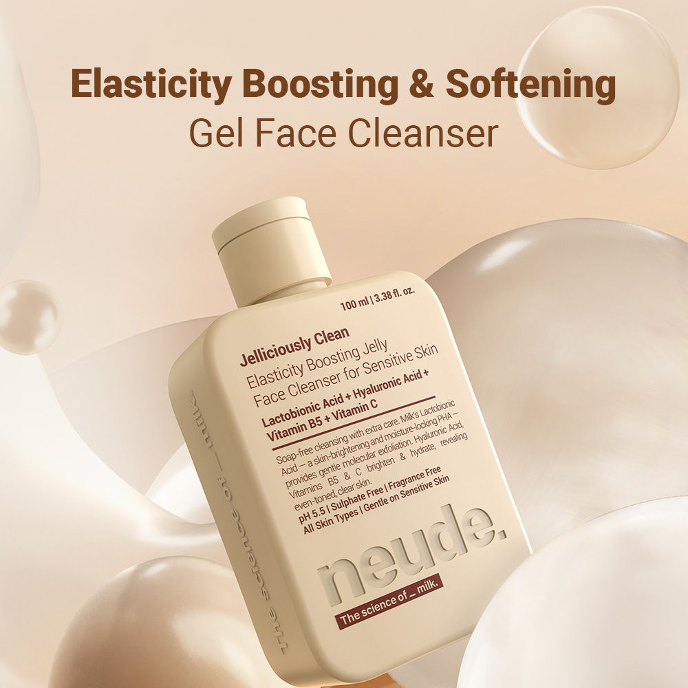 Milk-Jelly Hydrating Face Cleansing Gel
