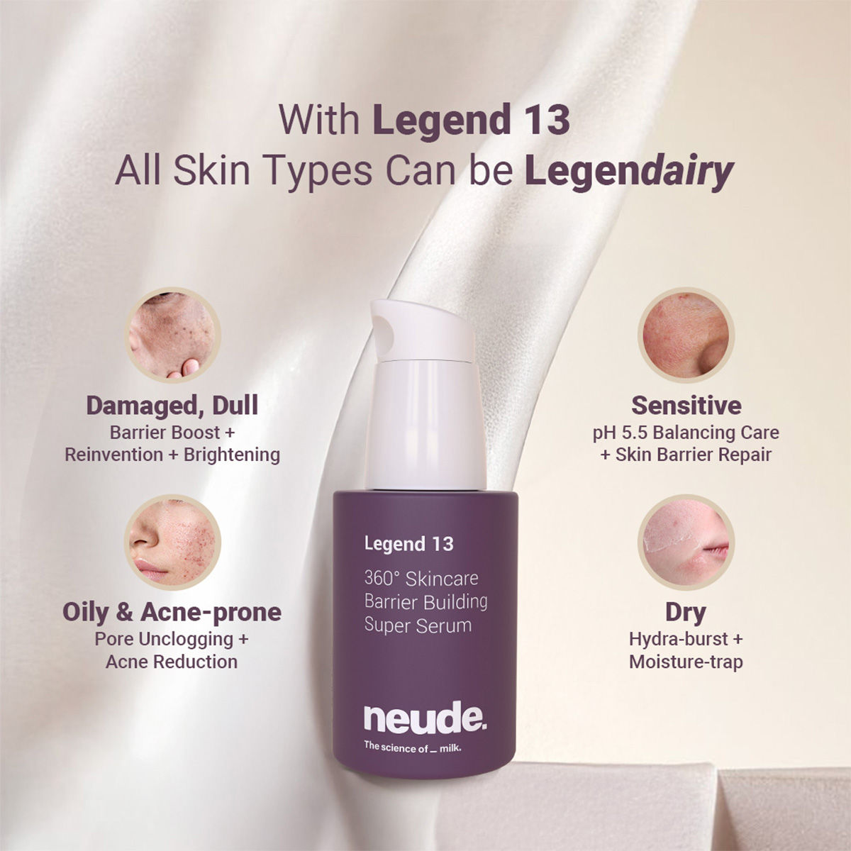 Legend 13 3X Ceramide Multi-Active Face Serum