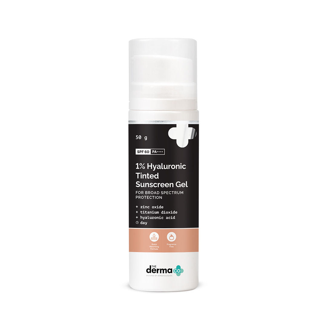 1% Hyaluronic Tinted Sunscreen SPF 60 Gel PA++++