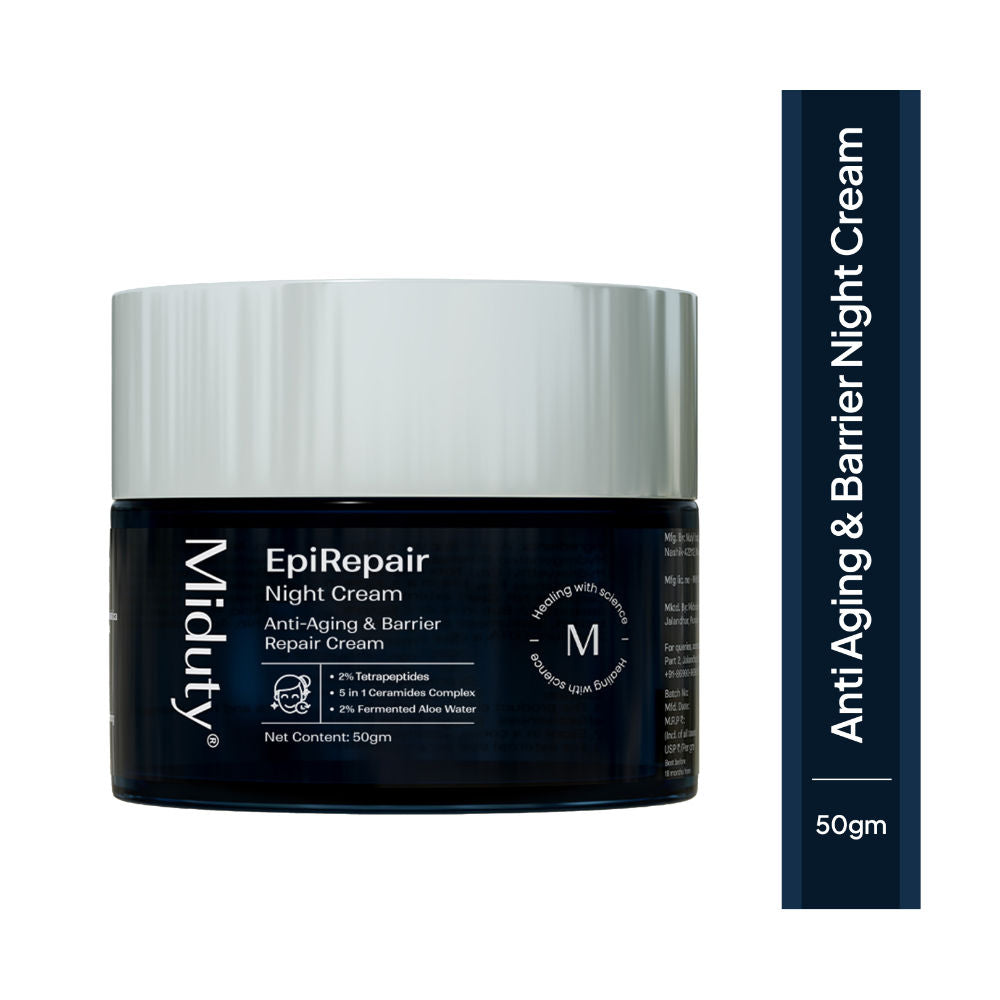 EpiRepair Night Cream with Peptides, Ceramides & Fermented Aloe For All Skin Types