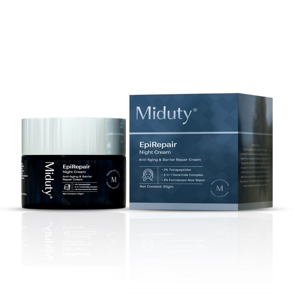 EpiRepair Night Cream with Peptides, Ceramides & Fermented Aloe For All Skin Types