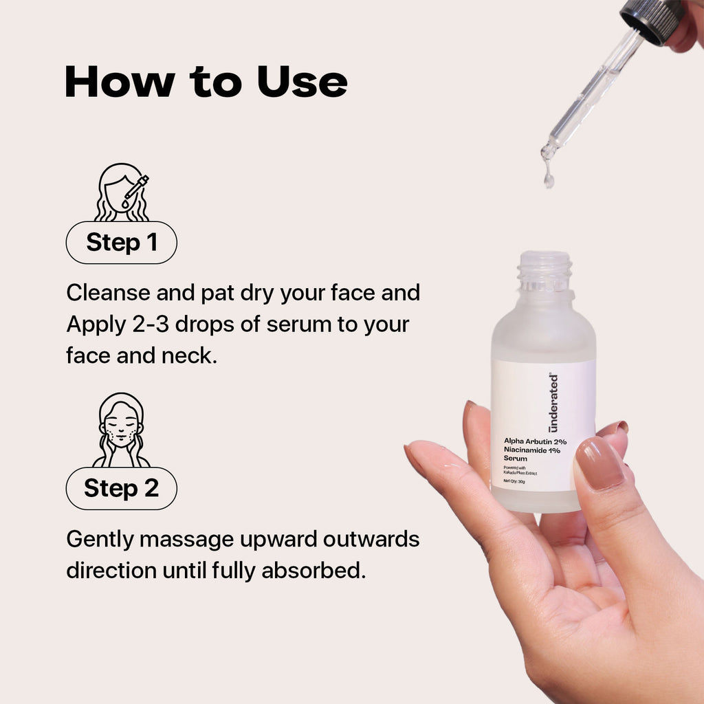 Alpha Arbutin 2% Niacinamide 1% Serum