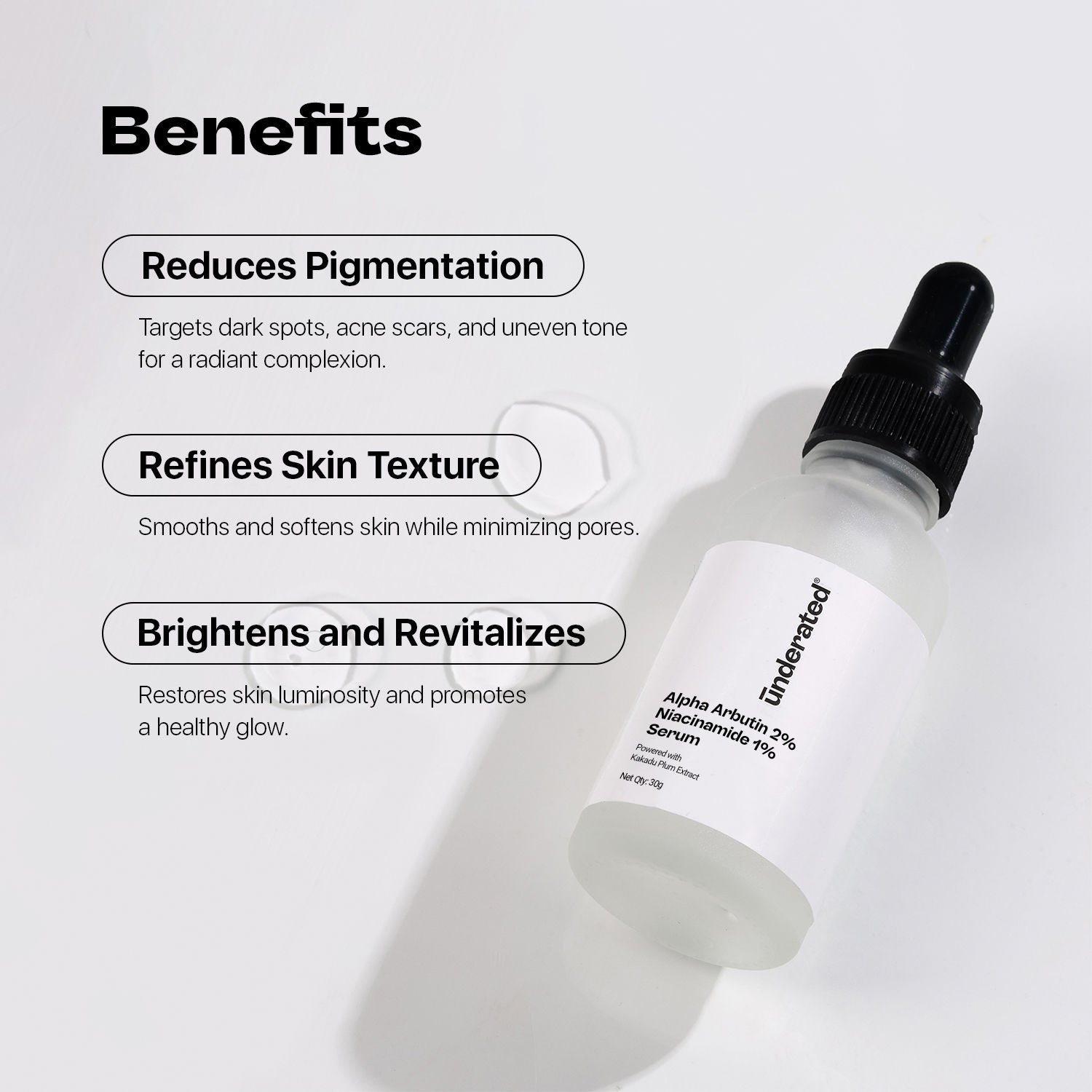 Alpha Arbutin 2% Niacinamide 1% Serum