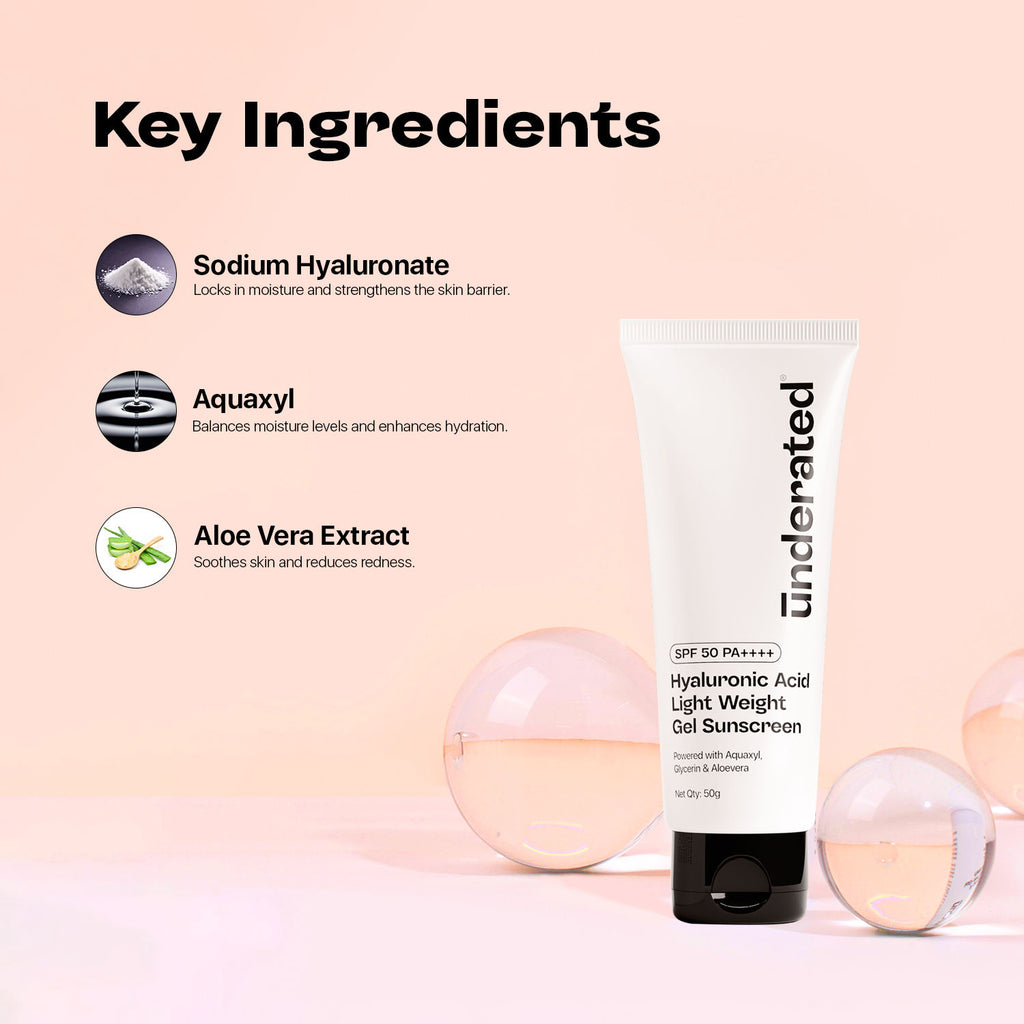 Hyaluronic Acid Gel Sunscreen SPF 50 PA++++