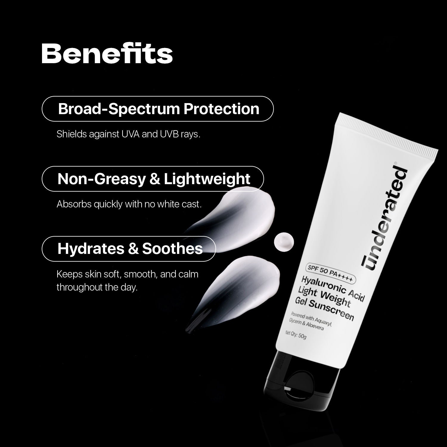 Hyaluronic Acid Gel Sunscreen SPF 50 PA++++