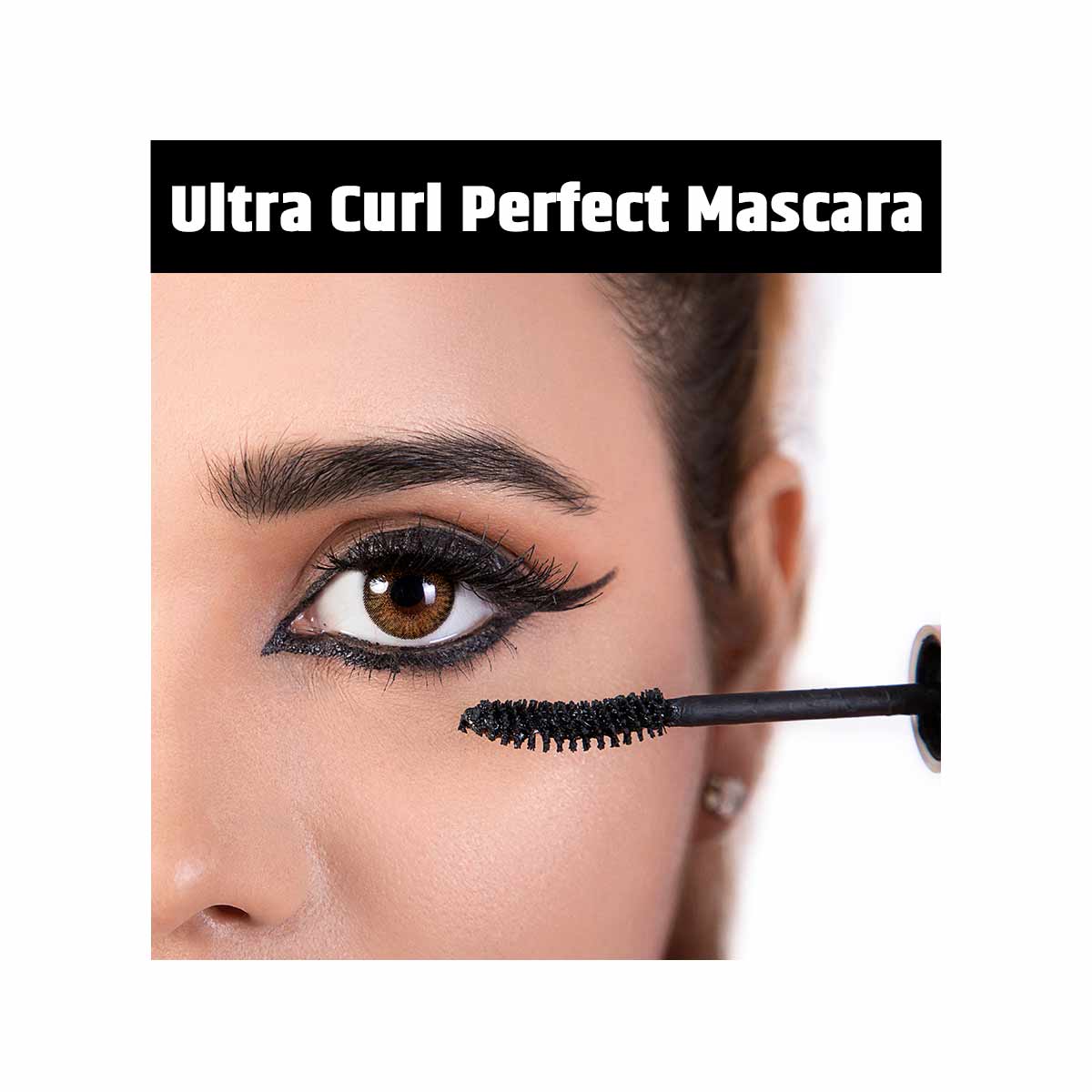 Ultra Curl Perfect Mascara, Long Wear & Waterproof - Black
